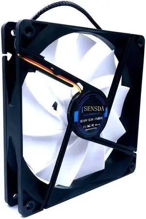 slient quiet low noise 140mm cooling fan 140*140*25mm DC12V 0.30A(rated 0.18A) 880RPM 15DBA axial computer pc case cooler
