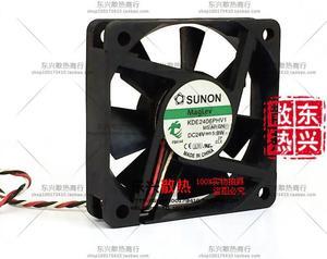 ADDA KDE2406PHV1, MS.AR.GN DC 24V 1.9W 3 wire 3 pin connector 80mm 60x60x15mm Server Square Cooling Fan