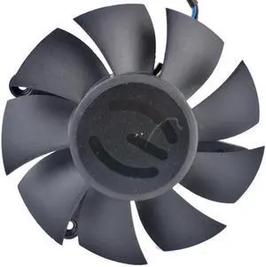 DASB0815B2U DC12V 0.6A 74mm 4Wires 4Pin For ZOTAC GTX560TI Graphics Card Cooler Cooling Fan