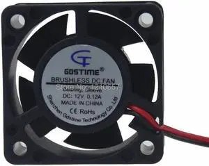 10 Pieces LOT 40mm 40 x 40 x 20mm 4020s DC 12V 2Pin 2510 Connector Duct Ventilation Cooling Fan