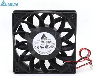 for delta ffb1212eh 12025 12cm 120mm DC 12v 1.74a 12cm server inverter cooling fan