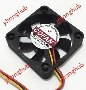 Emacro For COFAN F 4010M12B Server Cooling Fan DC12V 0.16A 40x40x10mm 3 wire