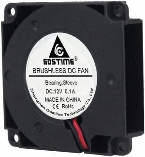 5 Pcs 12V 4010s 3D Printer Cooling Fan 40mm*40mm*10mm 2Pin 4cm DC Brushless Turbo Centrifugal Blower Cooler 40mm x 10mm