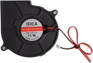75mmx30mm DC 12V 0.24A 2 Pin Computer PC Sleeve Bearing Blower Cooling Fan 7530 New Drop shipping PC Friend