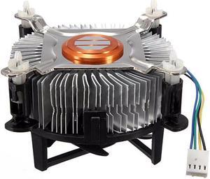 High Quality Aluminum Material CPU Cooling Fan Cooler For Computer PC Quiet Silent Cooling Fan For 775/1155/1156