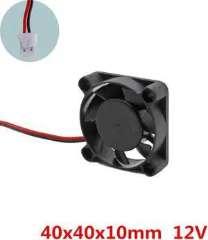 3pcs/lot 40x40x10mm 4010 fans 12 Volt Brushless DC cooling fan for heatsink cooler cooling radiator heat dissipation