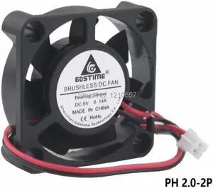 2 PCS Lot DC 5V 2P 40mm 40 x 40 x 10mm 4010 Cooling Heatsink Fan Radiator