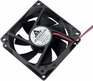 1 Piece 2Pin 80mm x 25mm DC 24V 8cm Brushless Cooler PC Case CPU Cooling Fan 80x80x25mm 80*80*25mm 8025 24 Volts