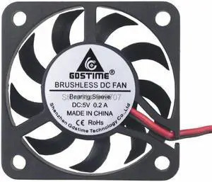 1 Piece 5V 2Pin 4007s 4cm 40cm 40x40x7mm Mini DC Cooling Fan Motor