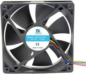 AFB1212SH 120MM 12025 12*12*2.5CM 120*120*25MM 12V 0.80A Cooling Fan Good Quality for 6 GPU ETH BTC ZEC fan