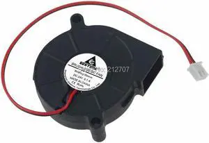 2PCS 50mmx15mm 5cm 5015 50mm 24V Computer Turbo Blower DC Cooling Fan
