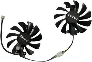 GAA8S2U GeForce GTX 1080 1070 GPU VGA Cooler Alternative Cooling Fan For ZOTAC GTX1080 GTX1070 AMP Edition Cards As Replacement