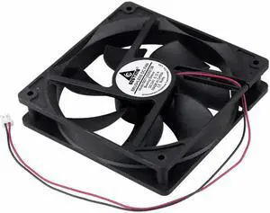 1 Piece 120mm x 25mm 2 Wire DC Cooling Fan 24V 5 inches 120x120x25mm 12cm Brushless Industrial Machine Cooler