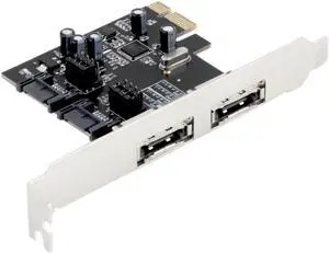 1pc PCI-E To SATA3.0 Three Generations PCIE SATA3 Expansion Card PCI-E Adapter