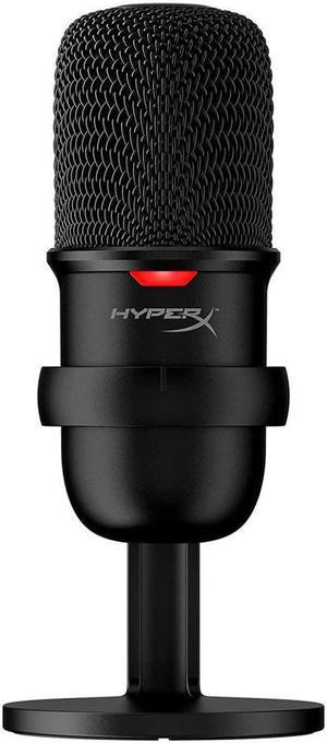 HyperX SoloCast – USB Condenser Gaming Microphone, for PC, PS4, PS5 and Mac, Tap-to-Mute Sensor, Cardioid Polar Pattern, great for Gaming, Streaming, Podcasts, Twitch, YouTube, Discord