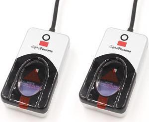 USB Fingerprint Reader Digital Persona U.are.u 4500 Reader USB Biometric Fingerprint Scanner 70" Cable (2PCS)