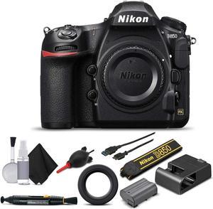 Nikon D850 Digital SLR Camera Body Only Starter Set With Extended Warranty (Intl Model)