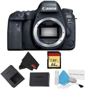 Canon EOS 6D Mark II DSLR Camera Body Only Basic Bundle  Intl Model