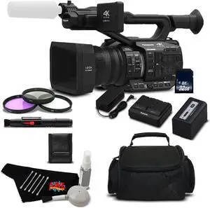 Panasonic AG-UX90 4K/HD Professional Camcorder Standard Bundle - International Version