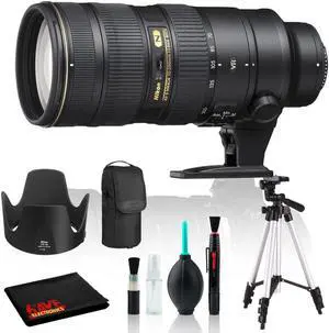 Nikon AF-S VR Zoom-NIKKOR 70-200mm f/2.8G IF-ED with Tripod (Intl Model) Bundle