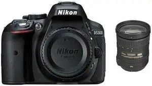 Nikon D5300 24.2 MP CMOS Digital SLR Camera with AF-S DX NIKKOR 18-200mm f/3.5-5.6G ED VR II Zoom Lens (Black) [Electron