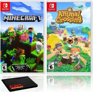 Minecraft  Animal Crossing New Horizons  Two Game Bundle  Nintendo Switch