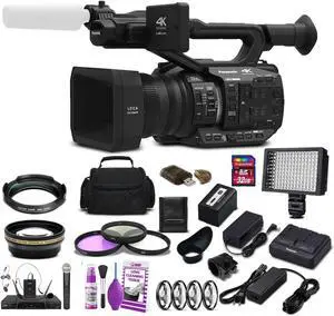 Panasonic AG-UX90 4K/HD Professional Camcorder (AG-UX90PJ) Studio Starter Bundle