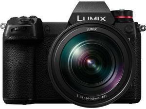 Panasonic Lumix DCS1 Mirrorless Digital Camera with 24105mm Lens Intl Model
