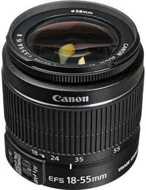 EF-S 18-55mm f/3.5-5.6 IS II I Lens for EOS Digital SLR Digital Cameras - Black