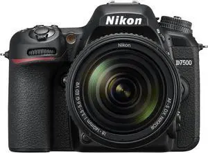 Nikon D7500 20.9MP DSLR Camera with AF-S DX NIKKOR 18-140mm f/3.5-5.6G ED VR Lens, Black