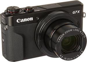 Canon PowerShot G7X Mark III Digital Camera Black+ 32GB Deluxe Accessory  Package