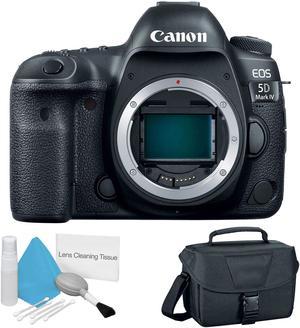 Canon EOS 5D Mark IV Full Frame Digital SLR Camera Body - Bundle with Canon Carrying Bag + Cleaning Kit