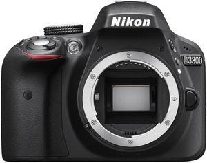 Nikon D3300 Digital SLR Camera Body (Black) - International Version (No Warranty)