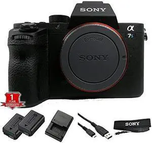 Sony a7S II ILCE7SM2/B 12.2 MP E-Mount Camera with Full-Frame Sensor, Black (International Model) No Warranty
