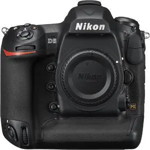Nikon D5 DSLR 20.8 MP Point & Shoot Digital Camera, Dual XQD Slots - Black