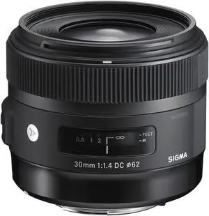Sigma 30mm f/1.4 DC HSM Art Lens for Nikon
