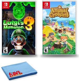 Nintendo Switch Luigis Mansion 3 Bundle with Animal Crossing New Horizons