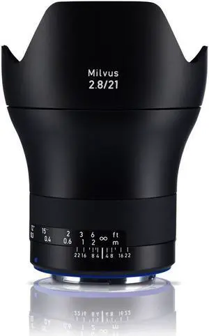 Zeiss 21mm f/2.8 Milvus ZE Lens for Canon EOS DSLR Cameras #2096-549