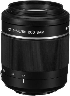 SONY SAL 55-200/2 F/4-5.6 AF DT Lens + Deluxe Lens Cleaning Kit