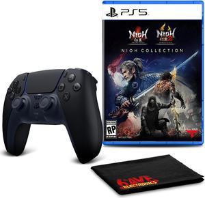 PS5 DualSense Wireless Controller Midnight Black with Nioh Collection
