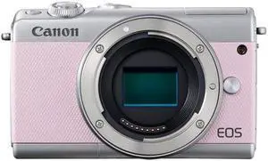 Canon EOS M100 Mirrorless Camera Wi-Fi, Bluetooth, and NFC Enabled (Pink) (International Model) Canon EOS M100 Mirrorless Camera Wi-Fi, Bluetooth, and NFC Enabled (Pink) (International Model)