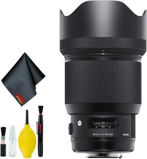 Sigma 85mm f/1.4 DG HSM Art Lens for Nikon F Standard Kit