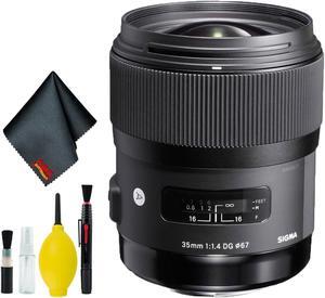 Sigma 35mm f/1.4 DG HSM Art Lens for Nikon F Standard Kit