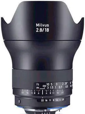 Zeiss Milvus 18mm f/2.8 ZF.2 Lens for Nikon F