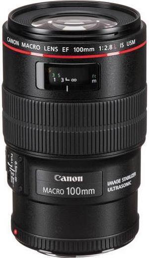 Canon EF 100mm f/2.8L IS USM Macro Lens for Canon Digital SLR Cameras International Version