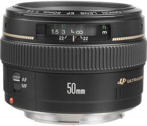 Canon EF (50mm) f/1.4 USM Lens