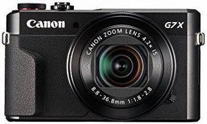 Canon PowerShot G7 X Mark II (Black) (Renewed)