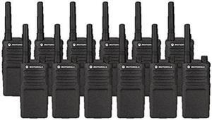 12 Pack of Motorola RMU2040 Two way Radio Walkie Talkies