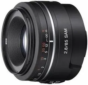 Sony Alpha SAL85F28 85mm f/2.8 A-mount Standard & Medium Telephoto Fixed Lens (Black)
