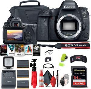 Canon EOS 6D Mark II DSLR Camera (1897C002) Extreme Mountain Bundle